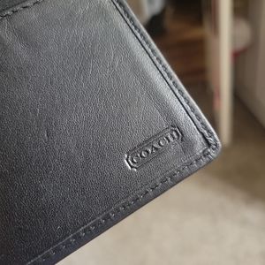 Coach Checkbook Cover